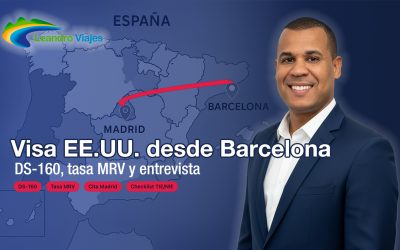 Visa EE. UU. en Barcelona para residentes no españoles (2025): guía local con Leandro Viajes